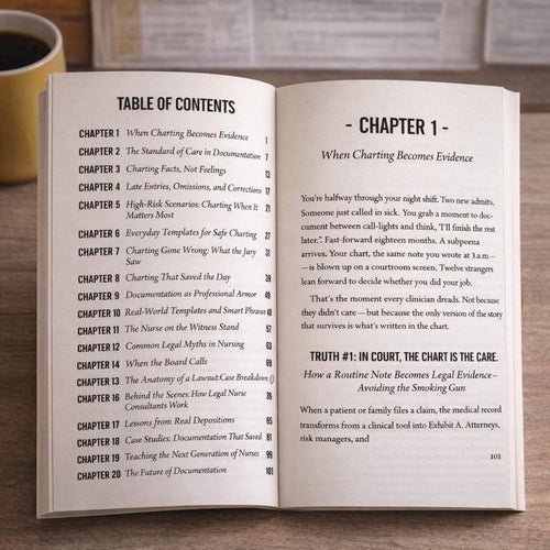 Chart Like A Lawyer: Legal Proof Documentation for Nurses and NPs - Essential Guide